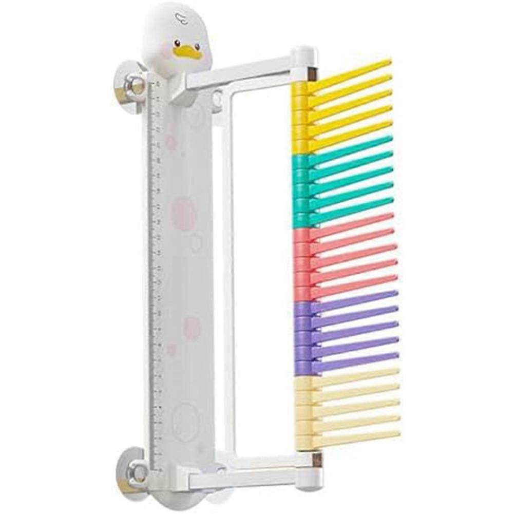 Vertical Jump Tester for Kids Cartoon Duck Wall Mounted Vertical Jump Trainer Resettable Vertical Jump Measurement Tool