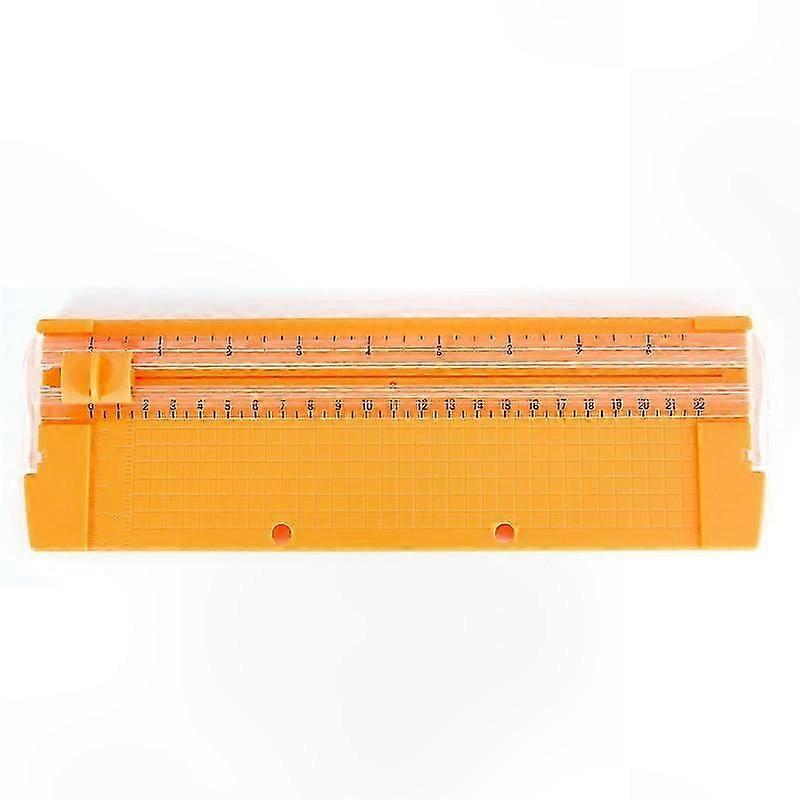 Portable A4 Paper Cutter with Adjustable Guide for School and Office Use