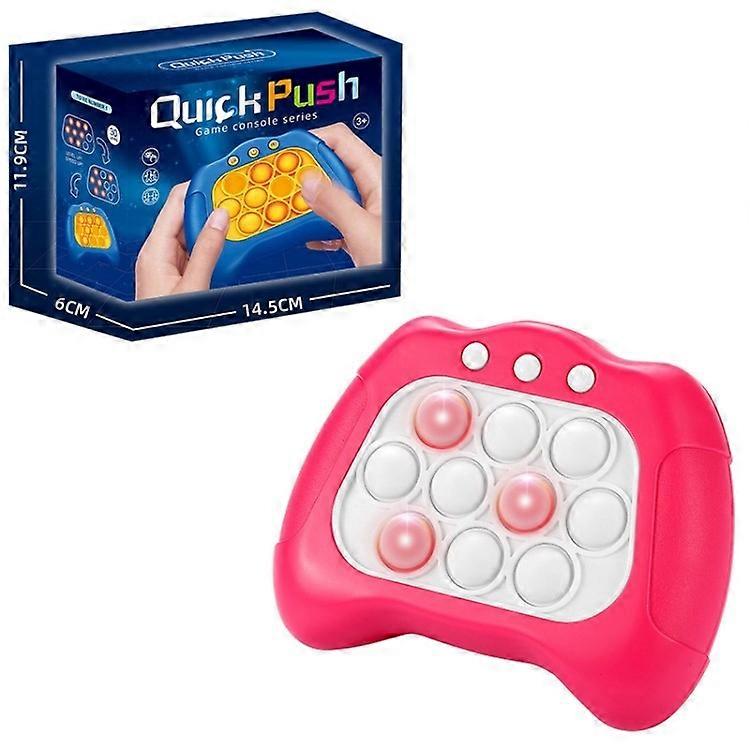 Quick Push Bubble Game Machine Pop Bubble Fidget Game Toy Puzzle Educational Console