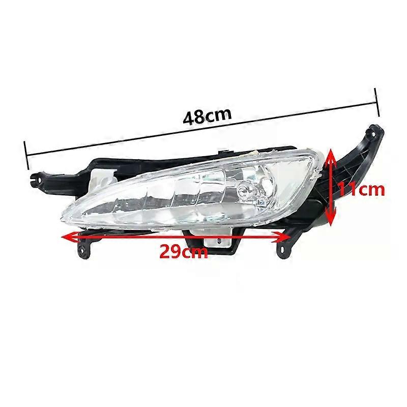 Apply LED Halogen Fog Light For Kia Optima 2011 2012 2013 Passenger Clear Lens With Bulb Fog Light Assembly 922022T010 KI2593124