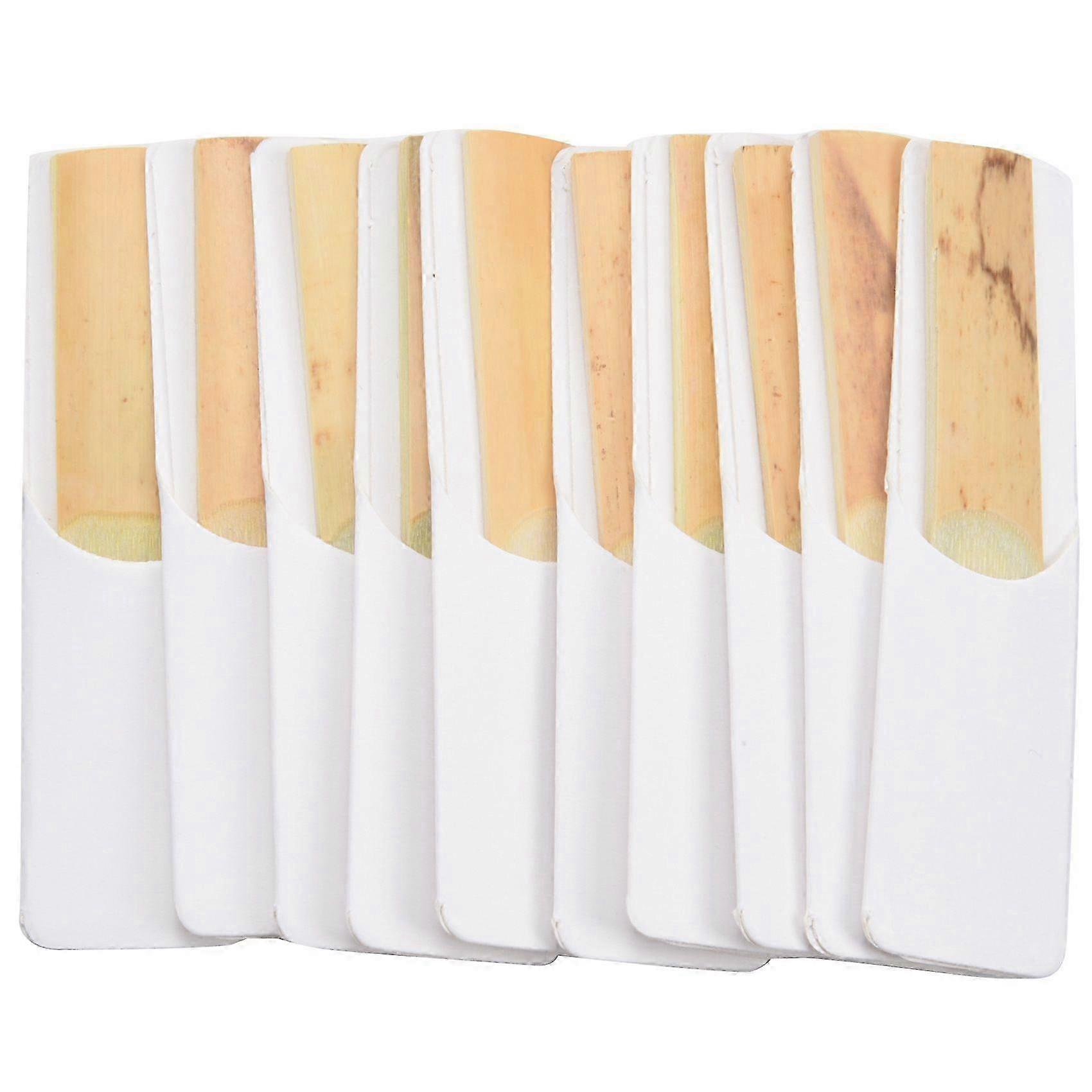 Box Of 10pcs B Clarinet Reeds Traditional Reeds Strength 2.5