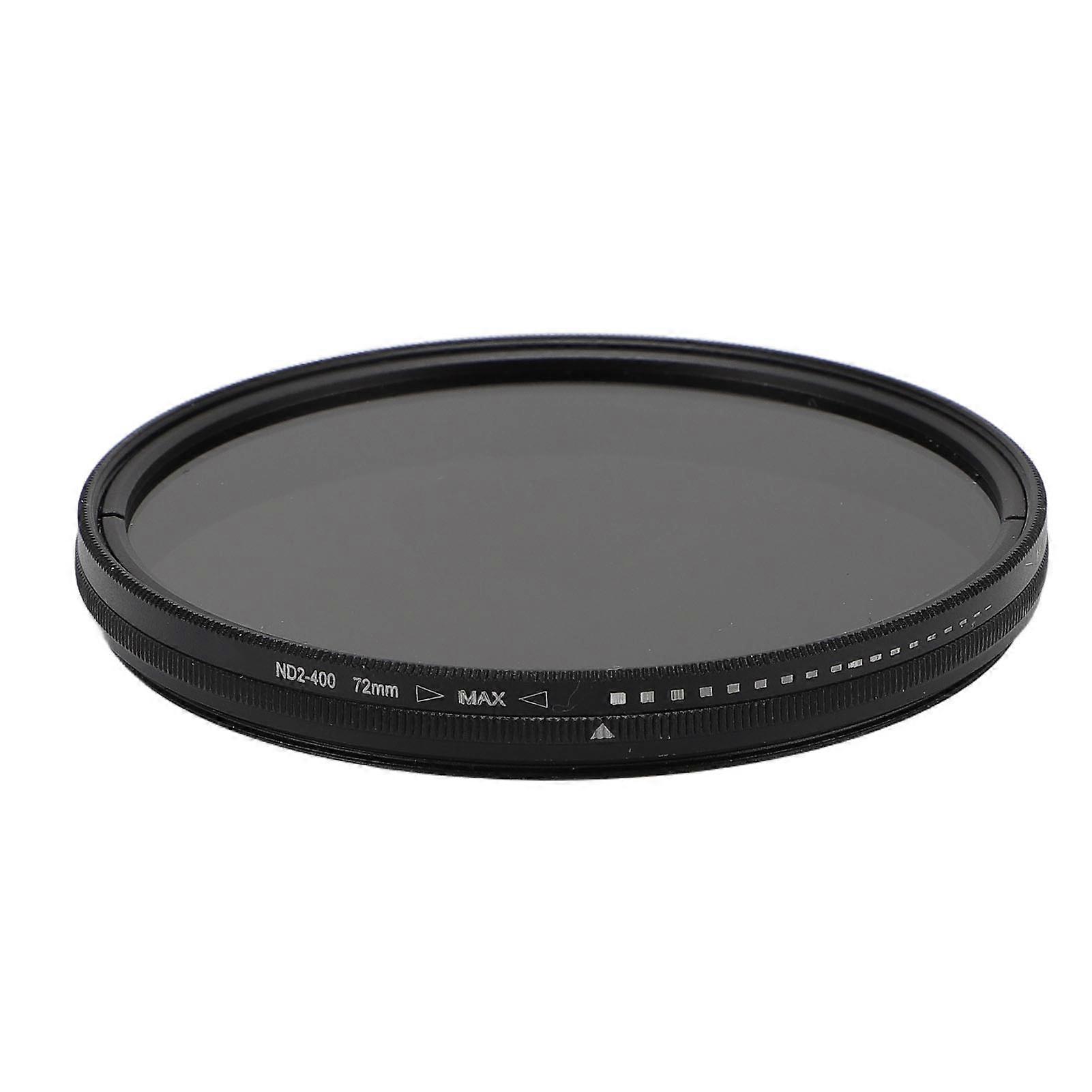 Variable ND2-ND400 ND Lens for Camera Lens Adjustable Neutral Density Filter with Storage Case