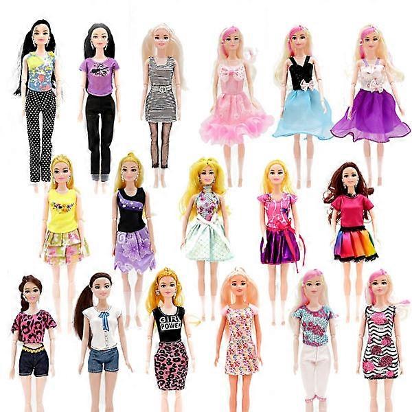 22 stück 30cm Babilin Prinzessin Kleidung Puppen Mädchen Kleid Mode Kleidung