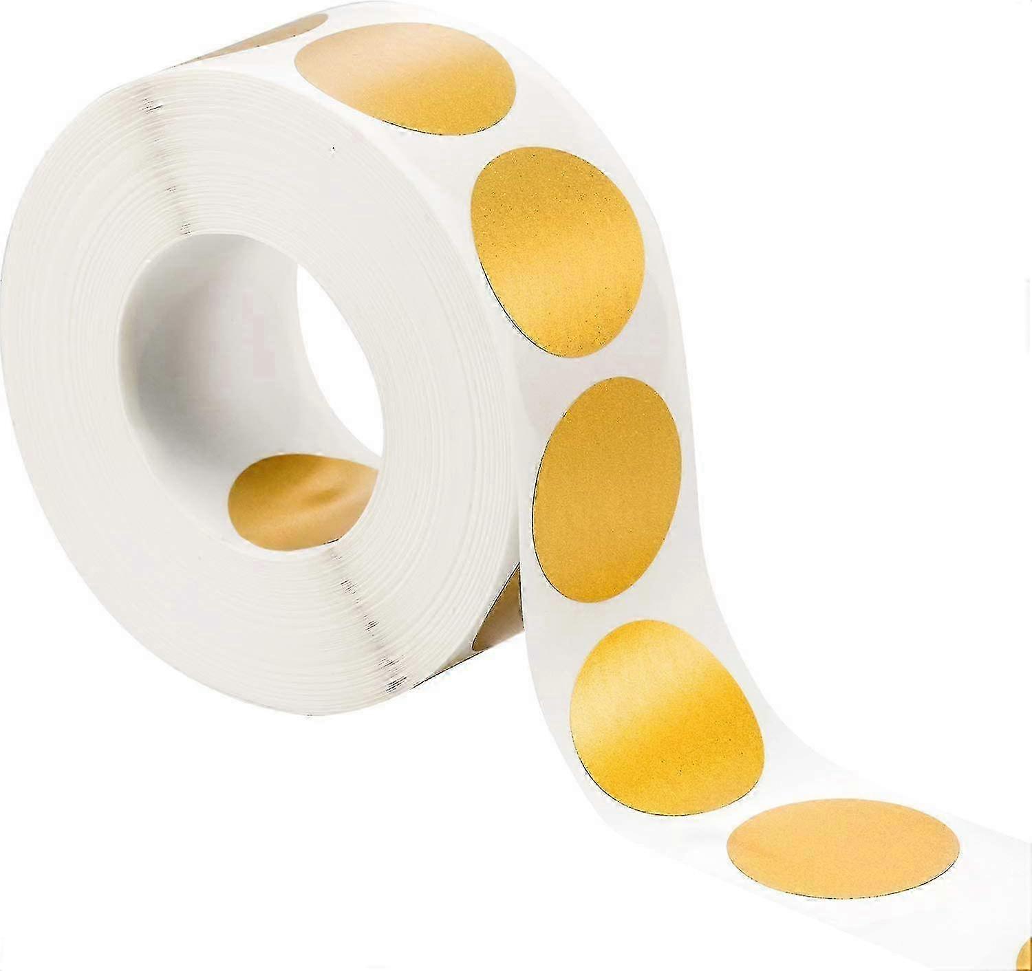 Scratch-off Coating Round Sticker Labels