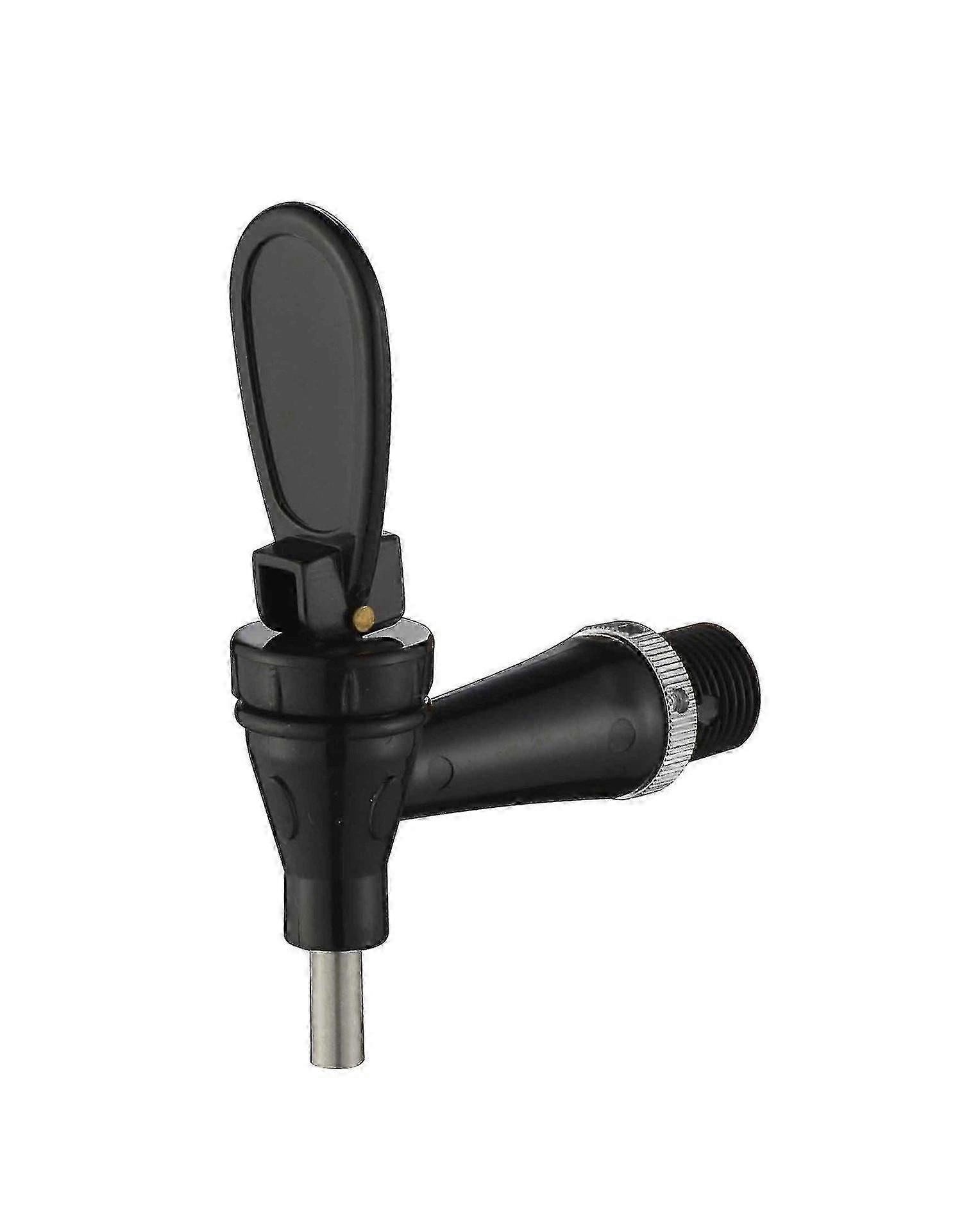 Plastic push faucet for water beer wine containers