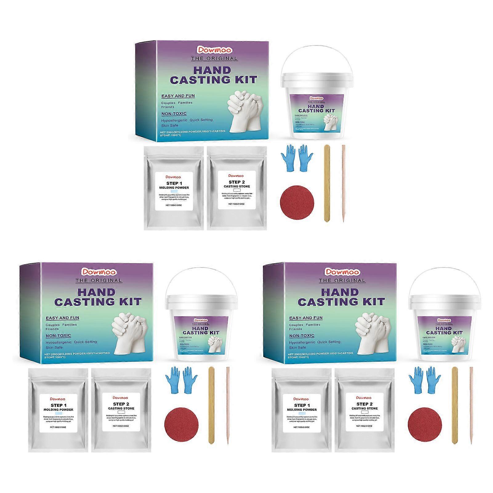 Create Cherished Memories with a Fun Hand Casting Kit for Couples - Perfect Keepsake for Weddings & Anniversaries
