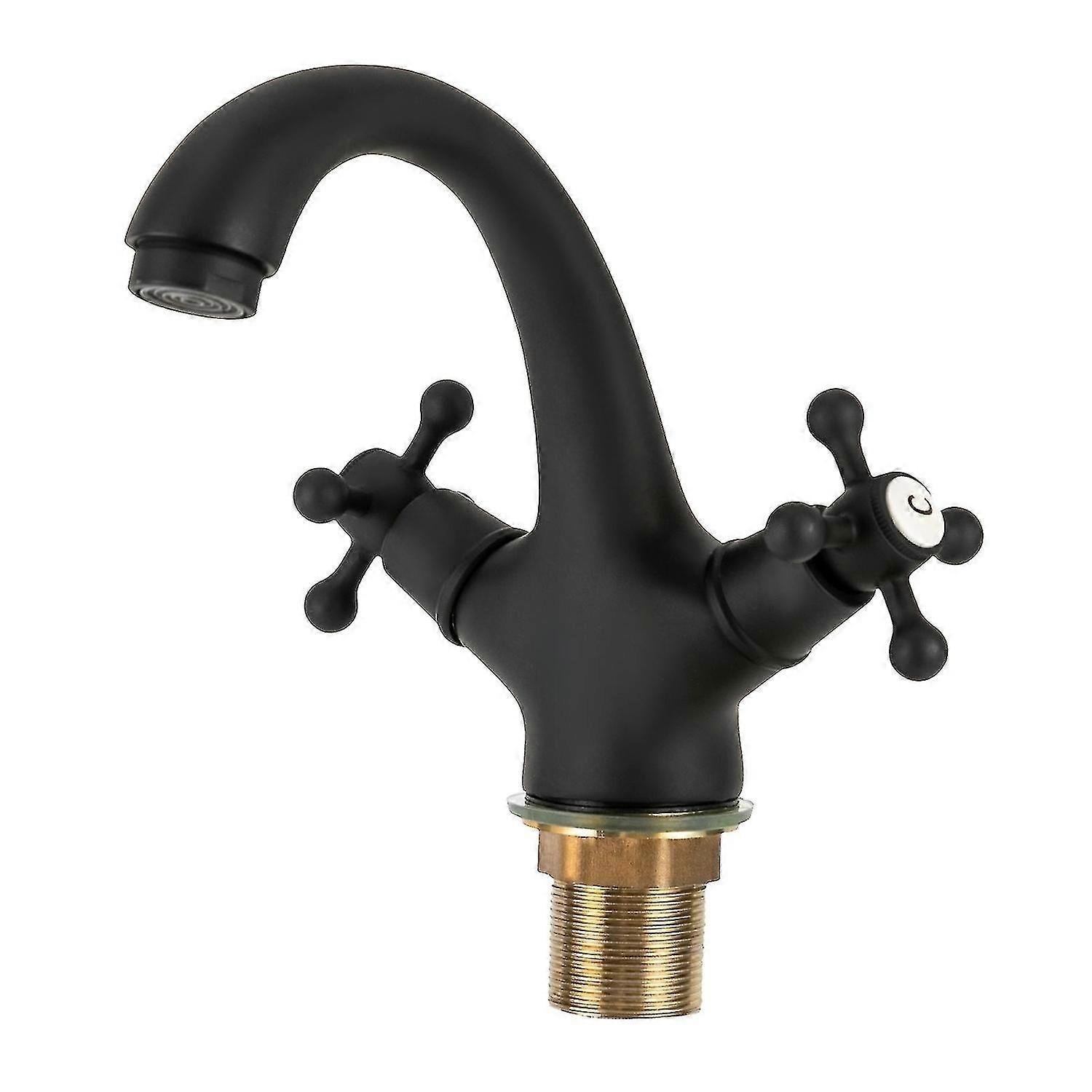 Bathroom Simple Faucet Two Handles Faucet