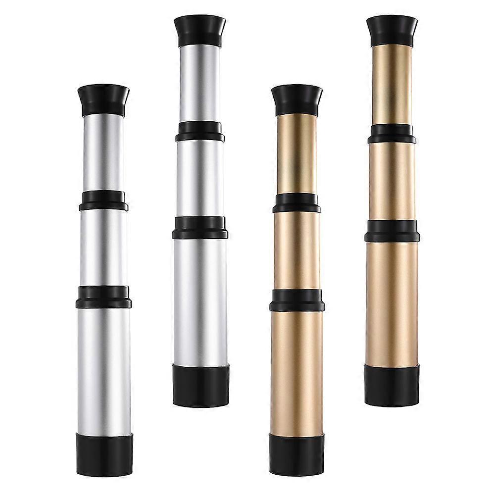 Educational Telescope Toy Children Telescope for Playing 4Pcs Plastic Toys
