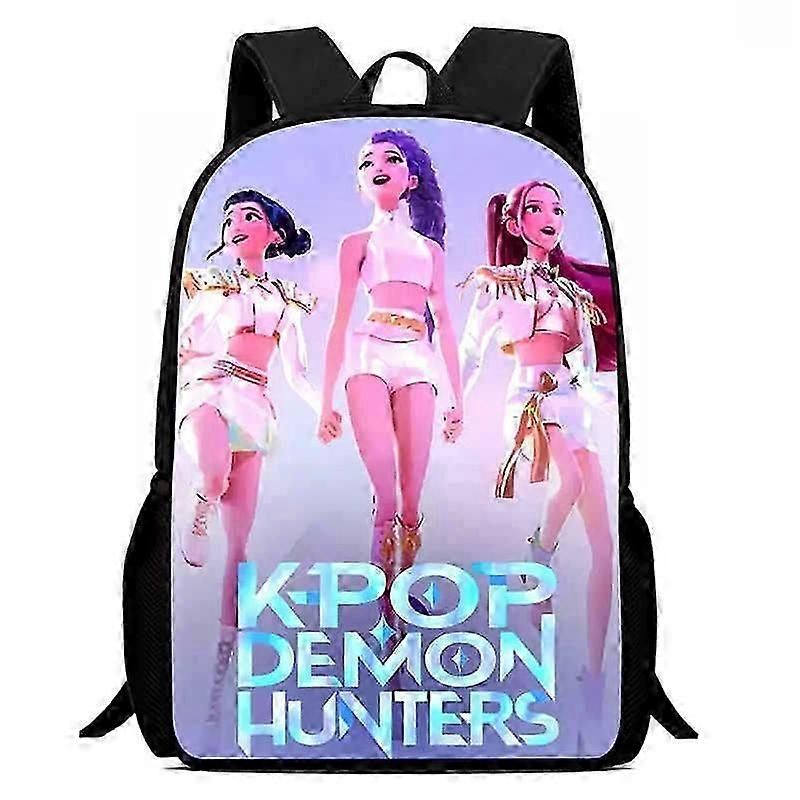 Σακίδιο πλάτης Kpop Demon Hunters για σχολικό κορίτσι Student Daypack Travel Commuter Laptop Bag Y2k!zz21