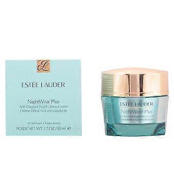 Estée Lauder Nightwear Plus Crema Idratante Notte Antiossidante 50 Ml Per Le Donne