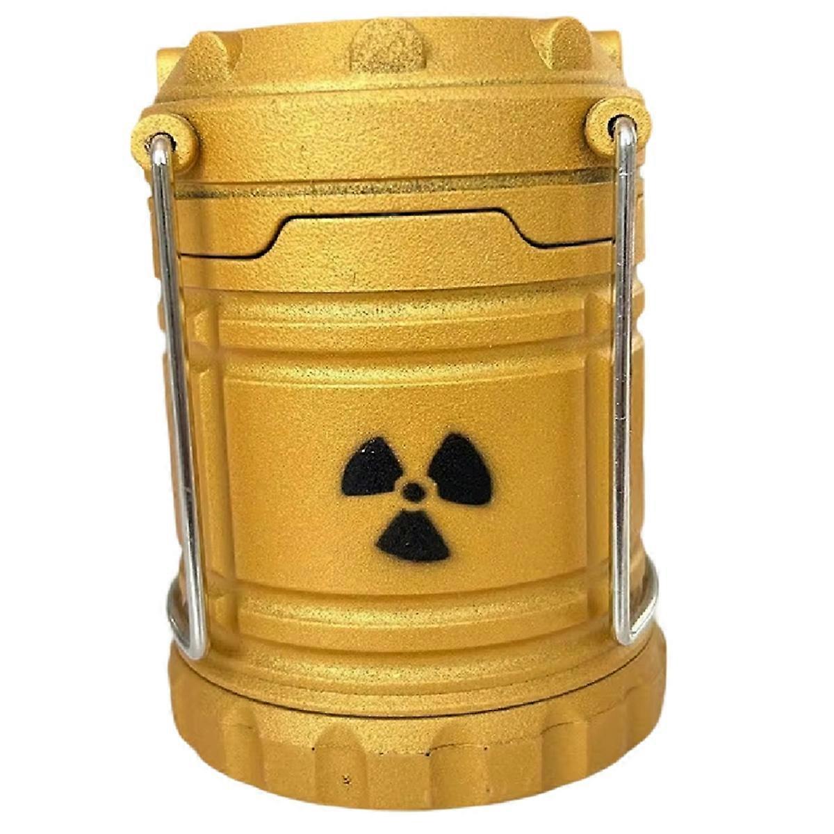 Mini Simulation Nuclear Reactor Lantern Gift Handheld Camping Light Night Lamp Home Decor Ornament