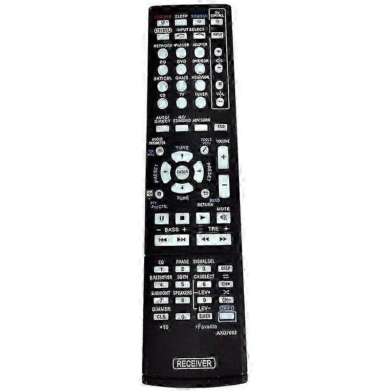 AXD7692 AV diaľkové ovládanie pre diaľkové ovládanie AV prijímača Pioneer VSX-823-K VSX-828-S VSX-528-S VSX-60 VSX-1125-K VSX-1012-K-2025