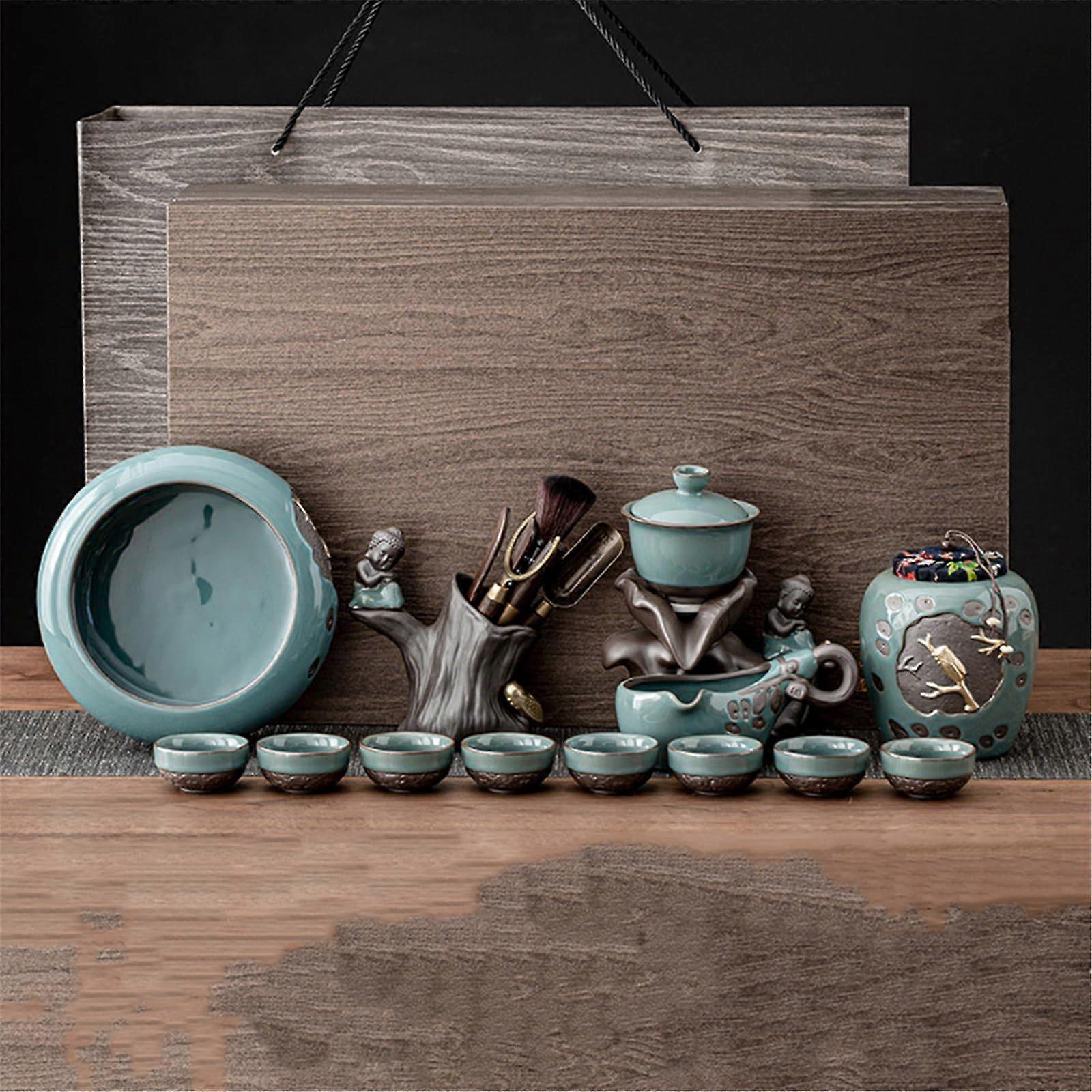 Enamel Office Tea Cup Gongfu Red Tea Set Special Set 1