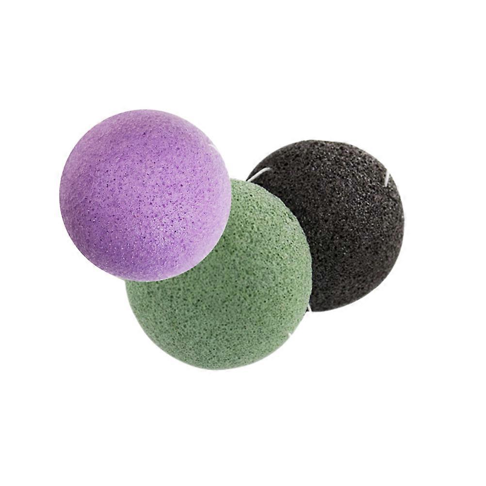 Facial Sponges Sponges for Makeup Use 3Pcs Face Cleansing
