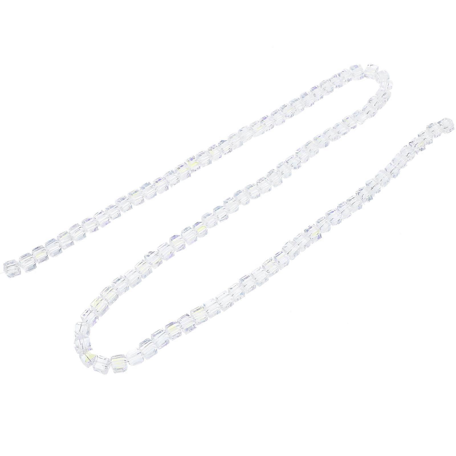 Jewelry Making Cube Beads Charms For DIY Crafts Suitable For All Occasions 98 Pieces