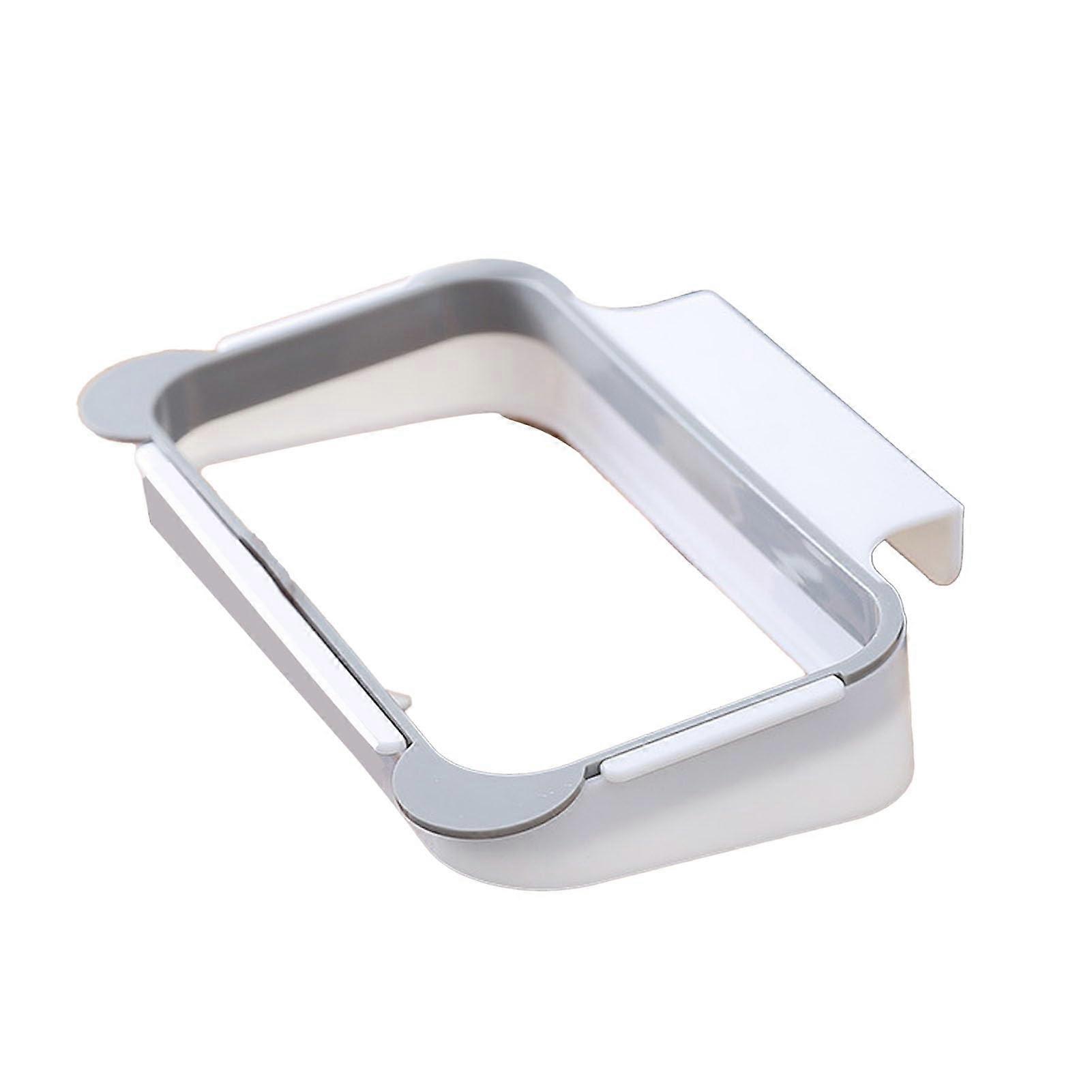 Garbage Bag Holder Rack SpaceSaving Portable Cabinet Door Trash Bag Holder Adjustable Design For Kitchen And Bath