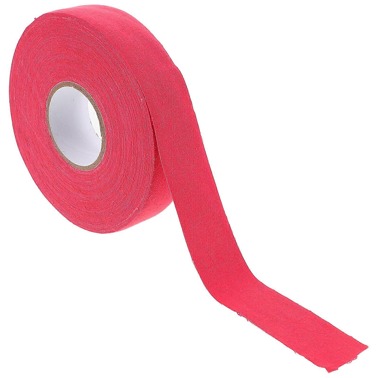 Red Sports Tape for Hockey with 3Pcs Multipurpose Protection