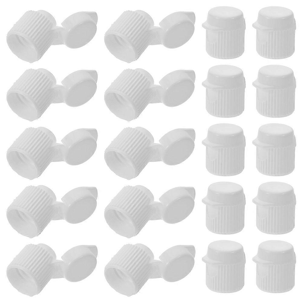 Travel Toothpaste Covers Plastic Toothpaste Lids Screw-in 200Pcs