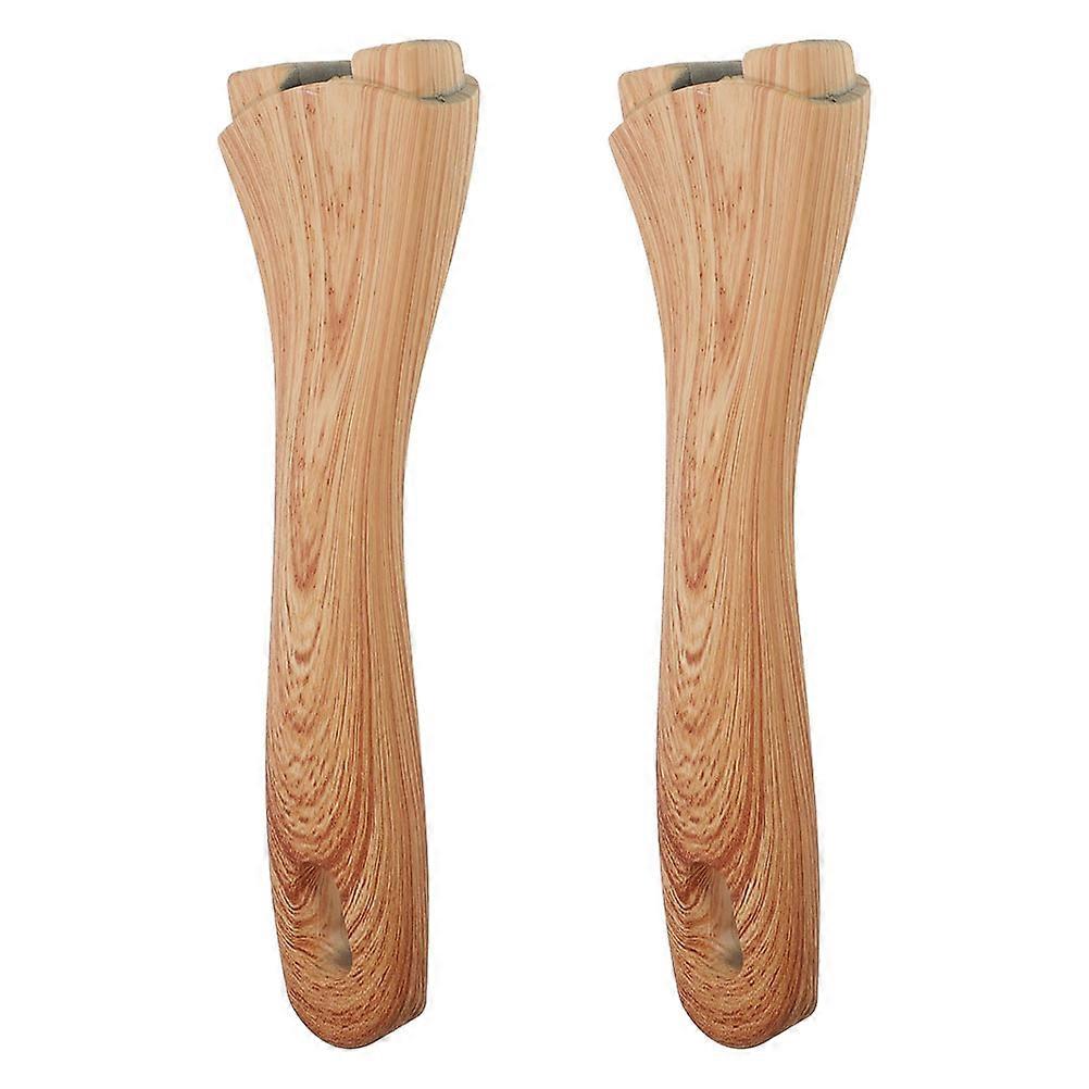 Ergonomic Pot Grip Handle 2Pcs Brown Replacement for Home Cooks Cooking Kitchen Use Detachable Design