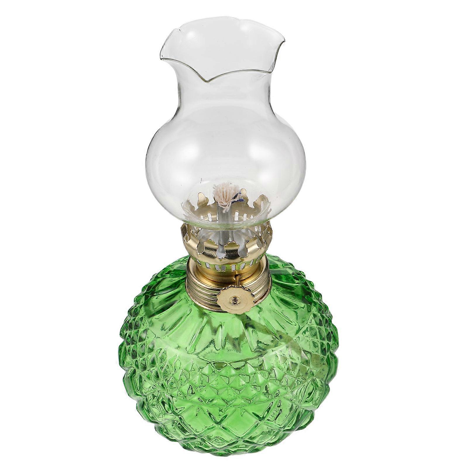 Kerosene Bedside Lamp with Adjustable Flame for Homeowners in Power Outages 18.50X9.00X9.00CM 1Pcs