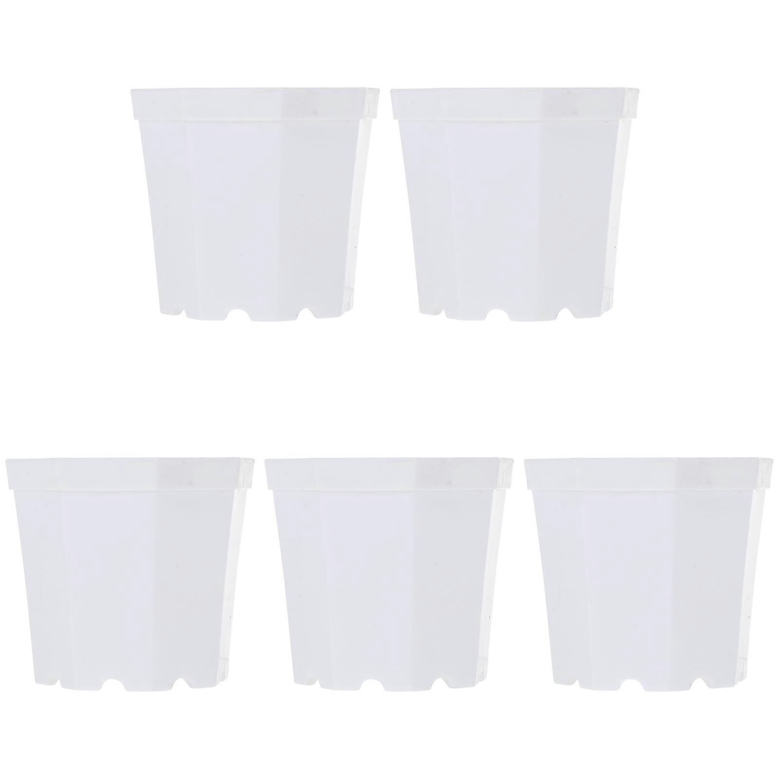 Decorative Planter Plastic Succulent Plant Pot for Storage 10Pcs