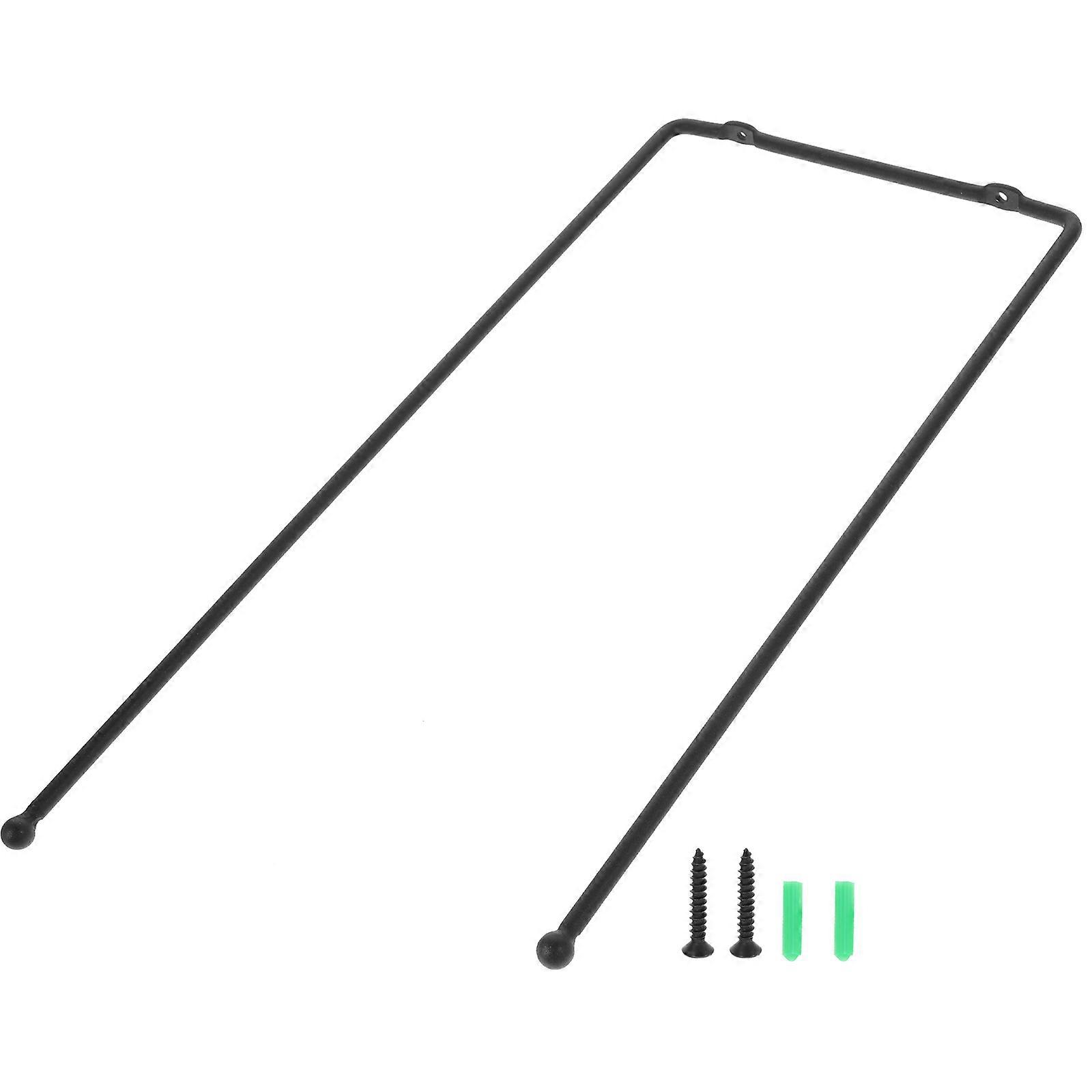 Wall Mounted Hat Rack for Cowboy Hat Holder Storage Use 5Pcs