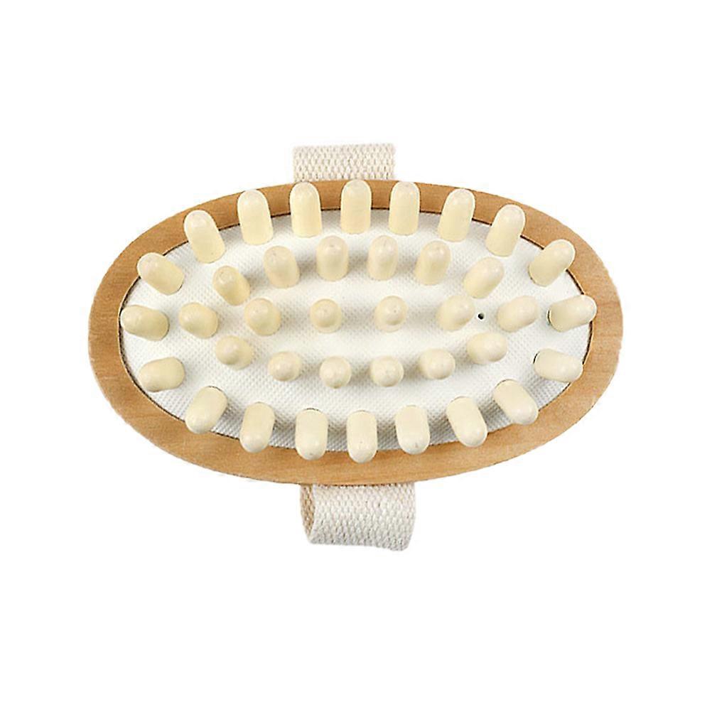 Wooden Handheld Spa Massager for Body Circulation 2Pcs Pack