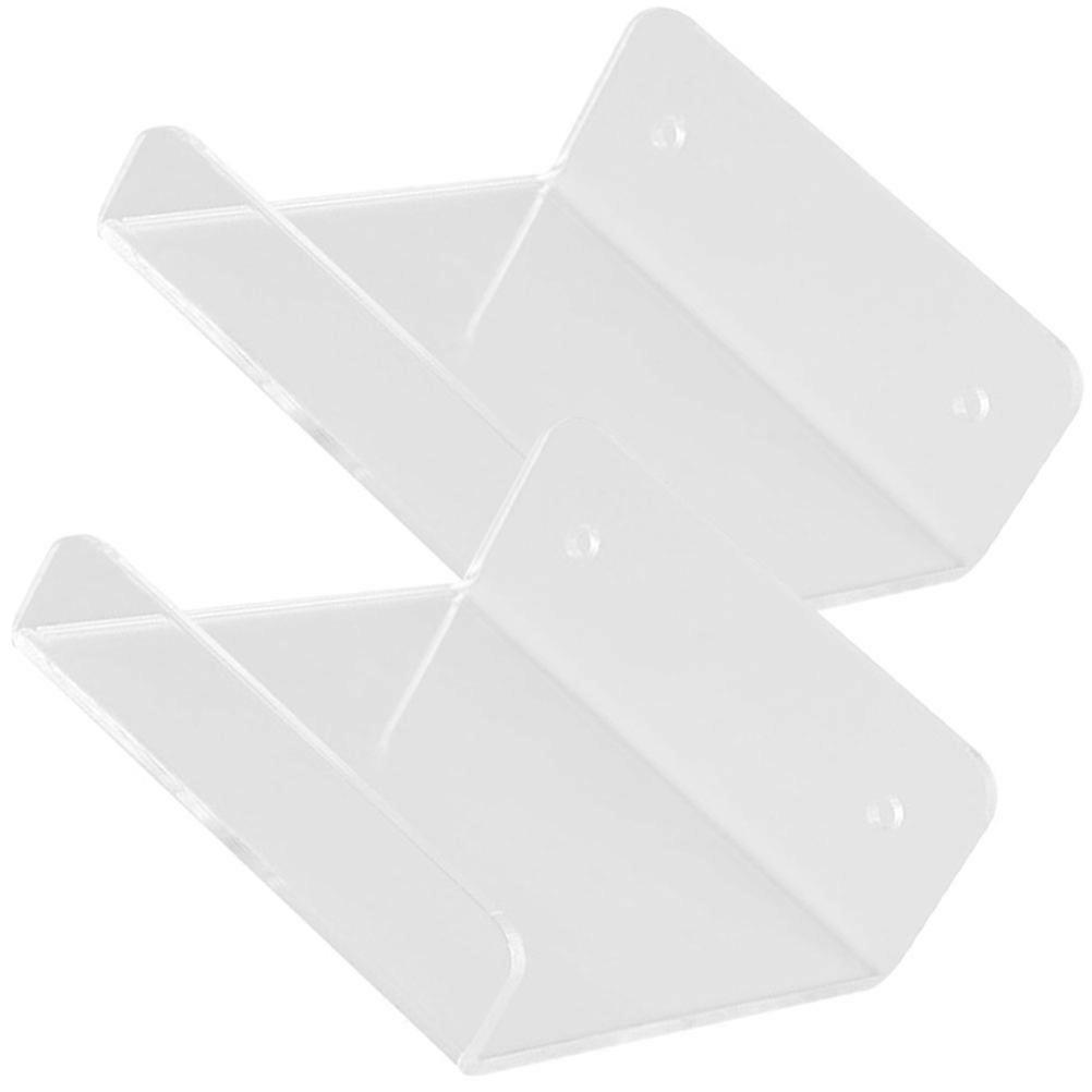 Wall Shelf for Projector Storage 10Pcs Transparent Mount Rack