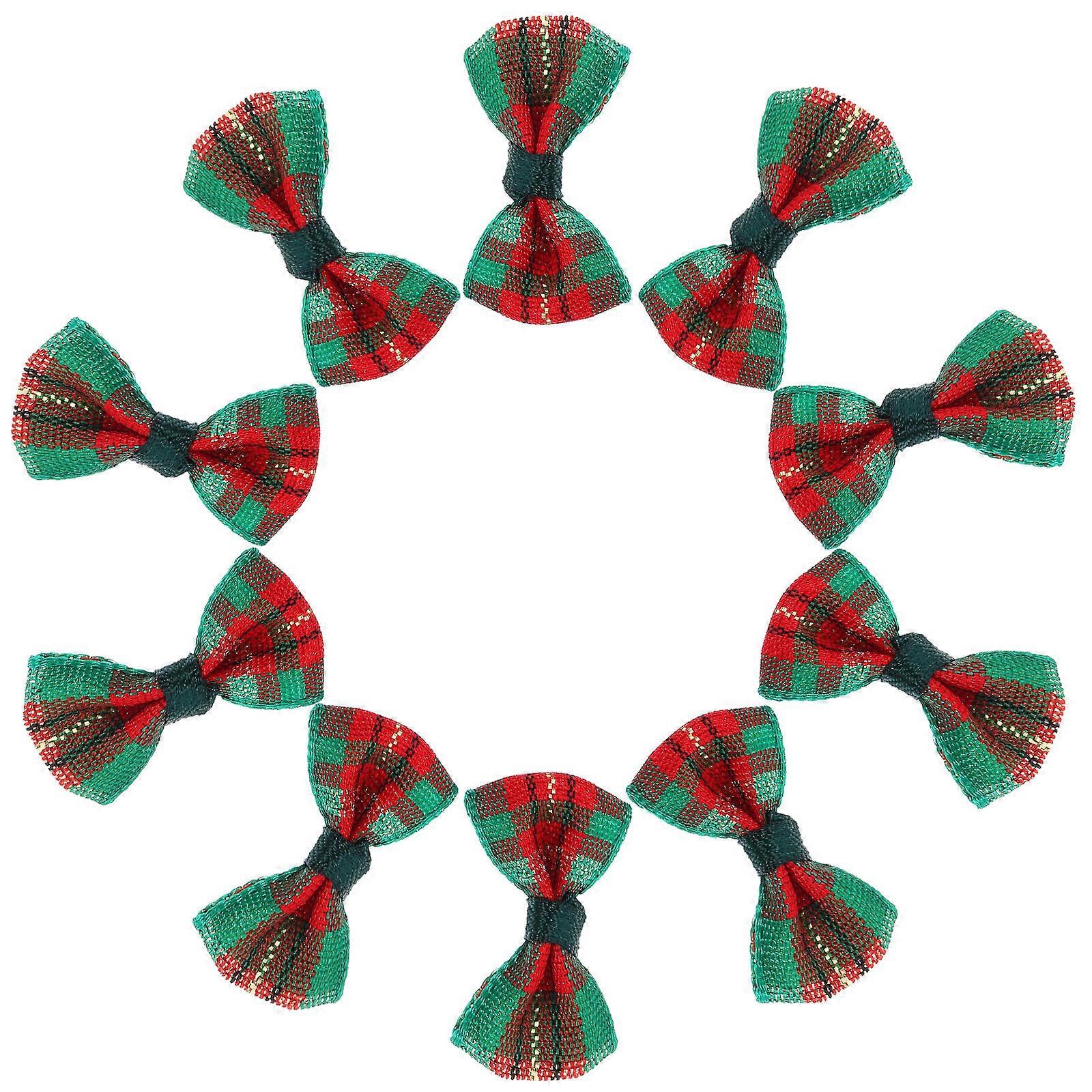 Mini Bows for Crafts Doll Mini Bows 30Pcs Small Decorative Bowtie Set