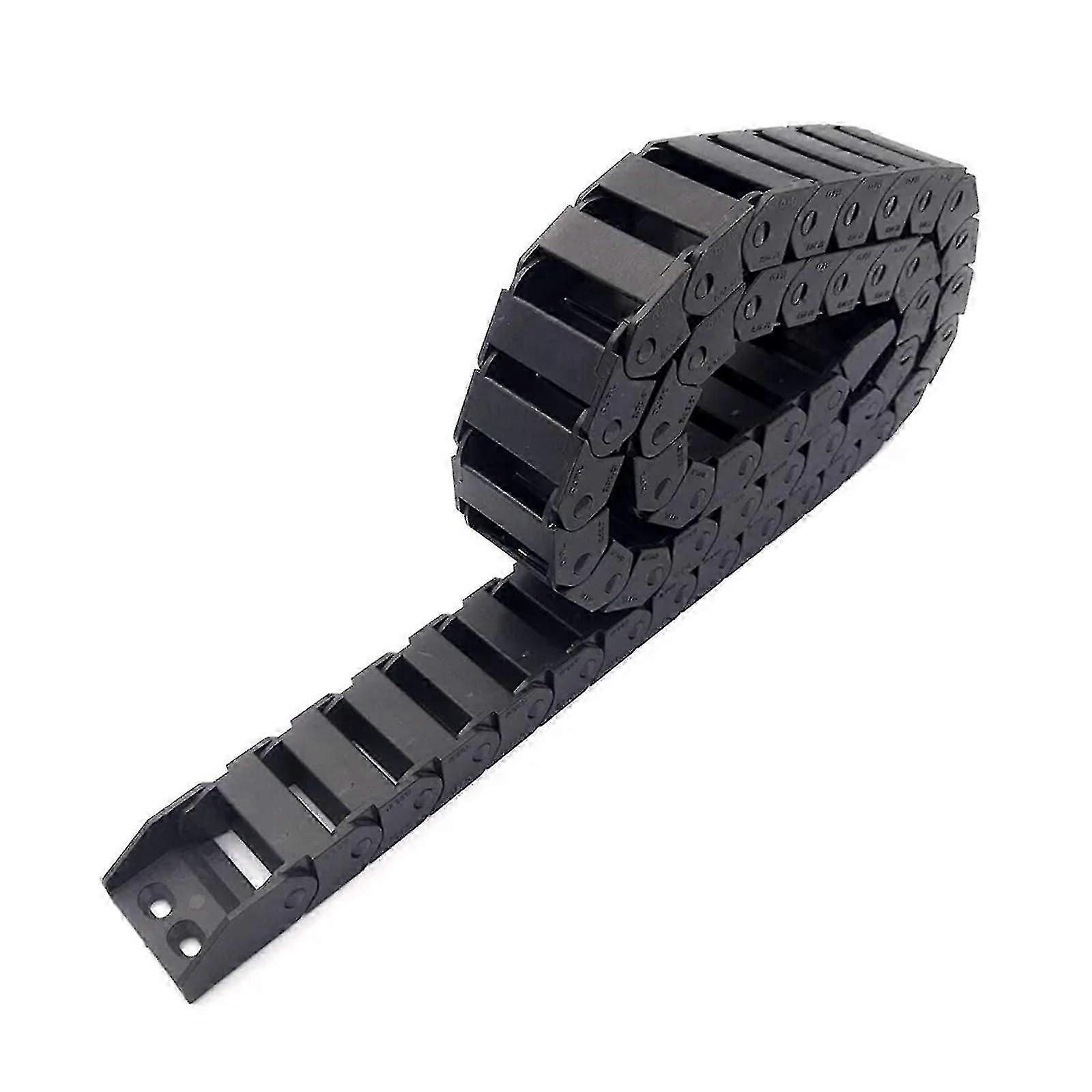 15 Series 1 Meter Drag Chain Cable Wire Carrier Towline for CNC Router Machine Tools Bridge Type NonOpening(R28,15x30 mm)