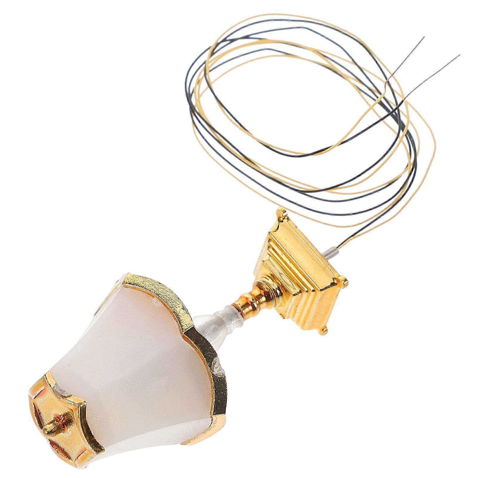Miniature Dollhouse Lamp Tiny Dollhouse Lamp for Decoration