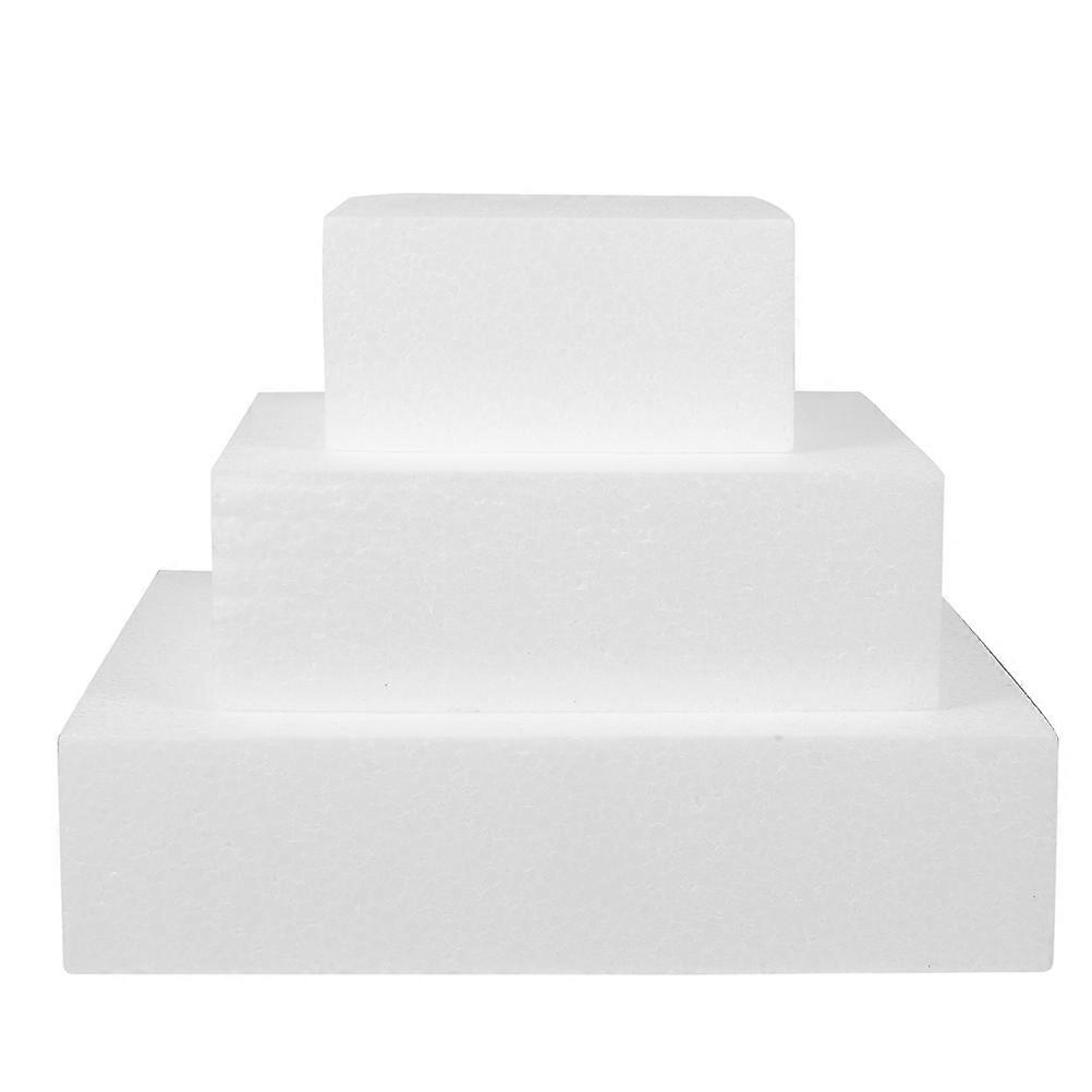 Practicing Cake Model 6Pcs White for DIY Use Featuring Cost-Saving Reusability