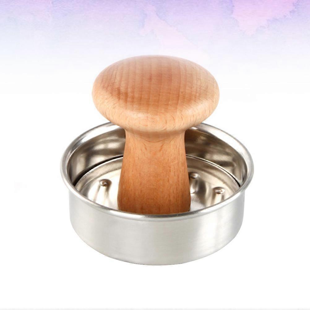 Beef Maker Stainless Steel Meat Press Tool for Burger Making 1Pcs