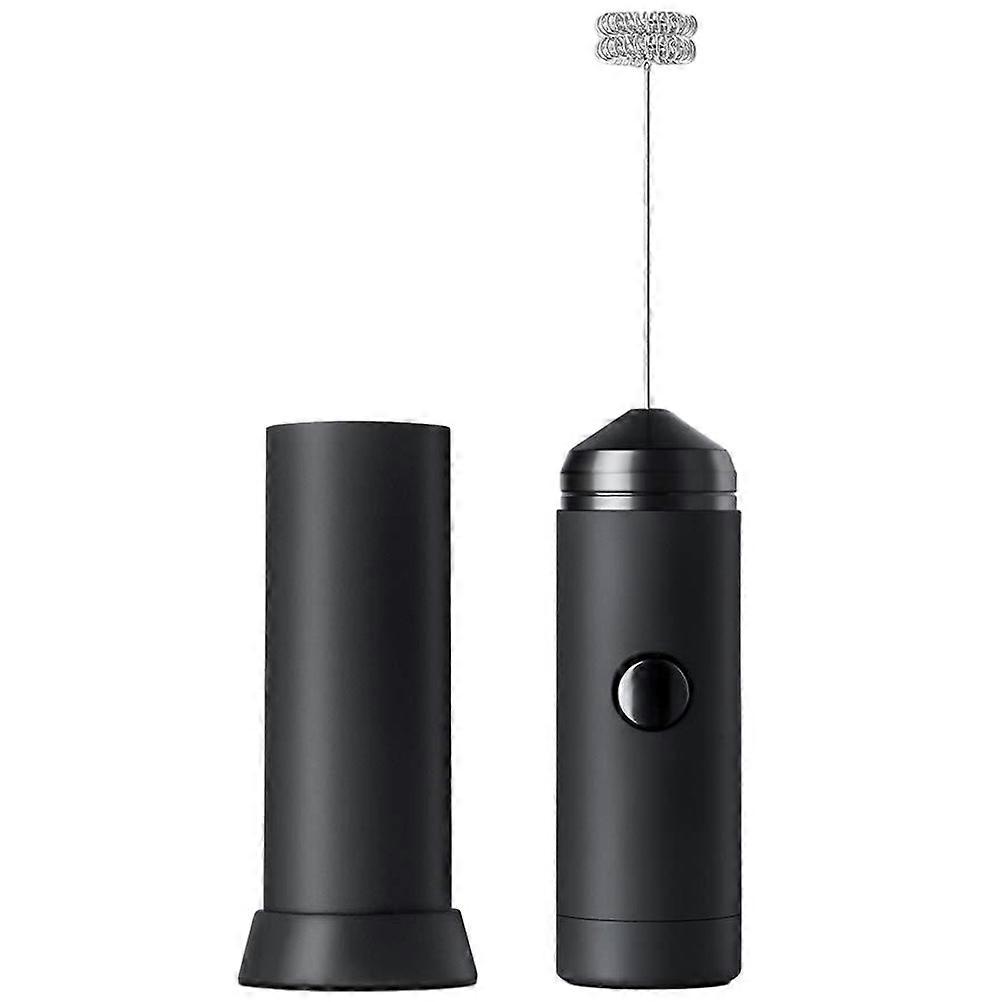Automatic Coffee Mixer Handheld Frother for Kitchen Use Black