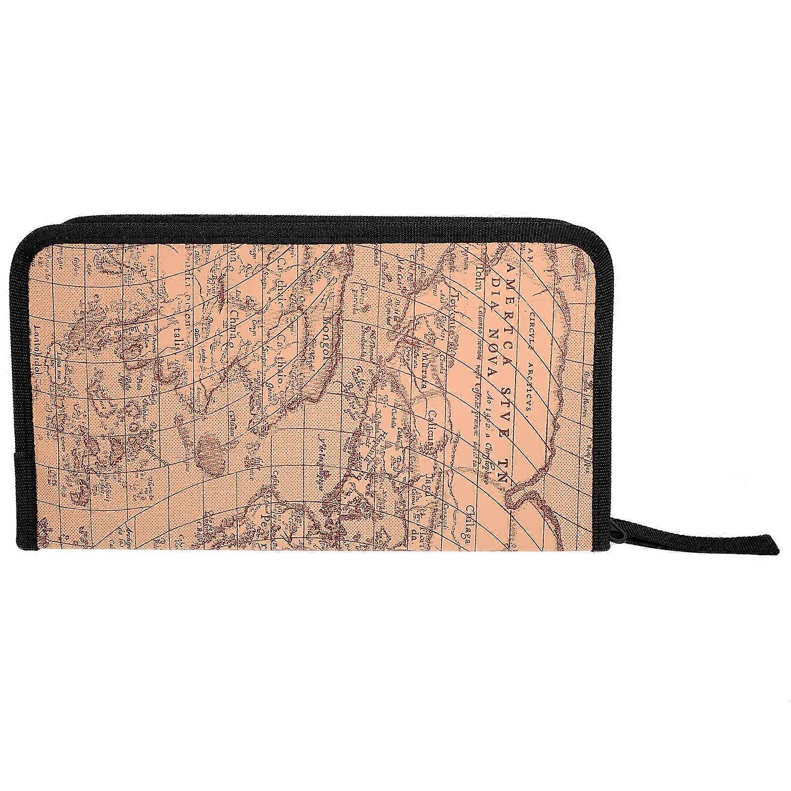 Disc Storage Case Portable Cd Holder for Car 3Pcs Zipper Design