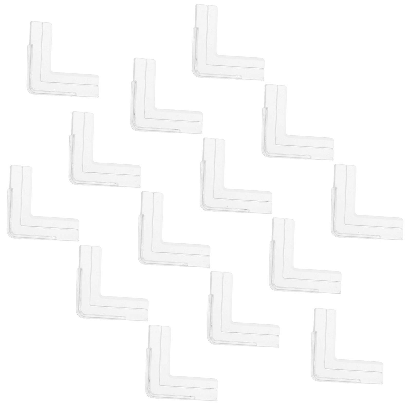 Transparent Window Corner Protectors for Furniture with Anti-Collision Function 20Pcs