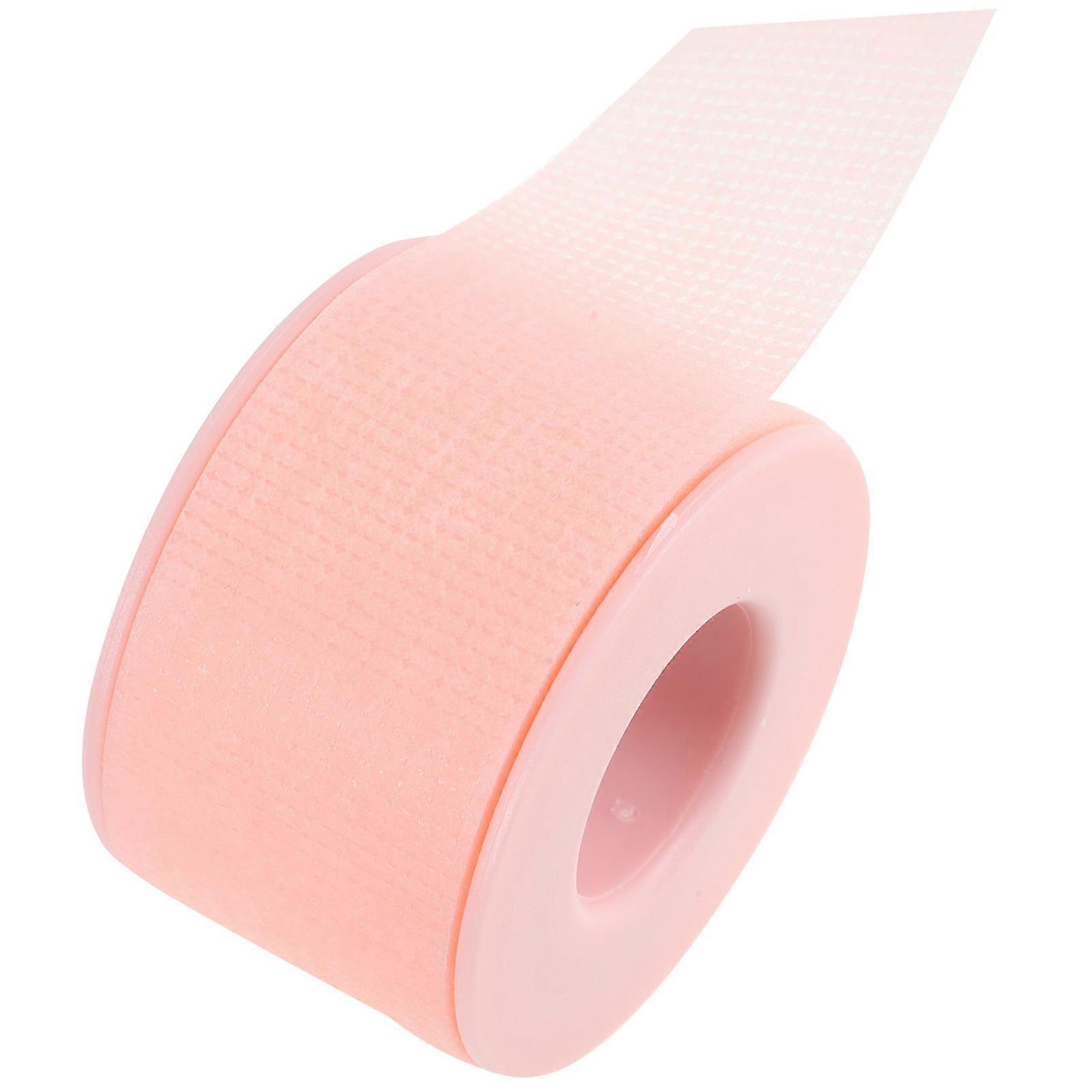 Lash Extension Tape Non-Woven Fabric for Eyelash Extensions 3 Rolls Pink