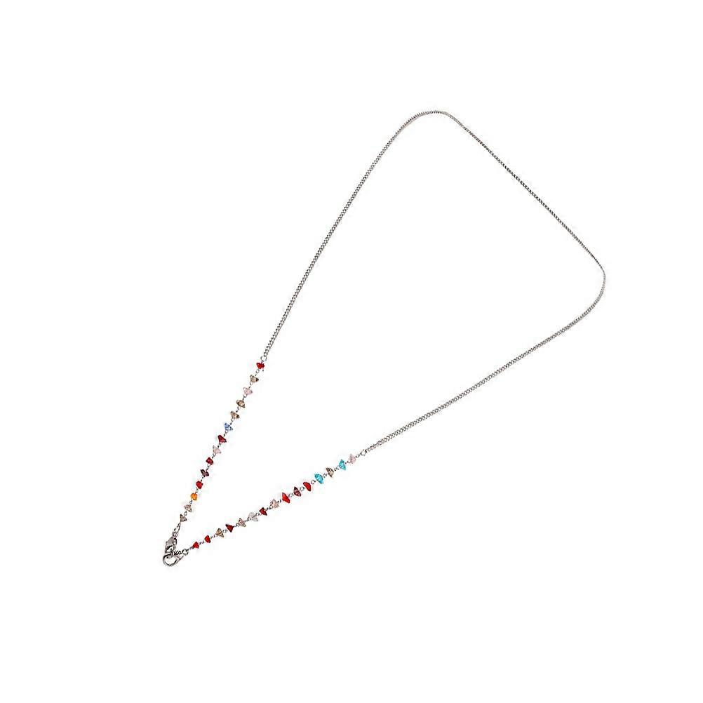 Glasses Chain Face Mask Lanyards for Decoration 2Pcs Multicolor Alloy