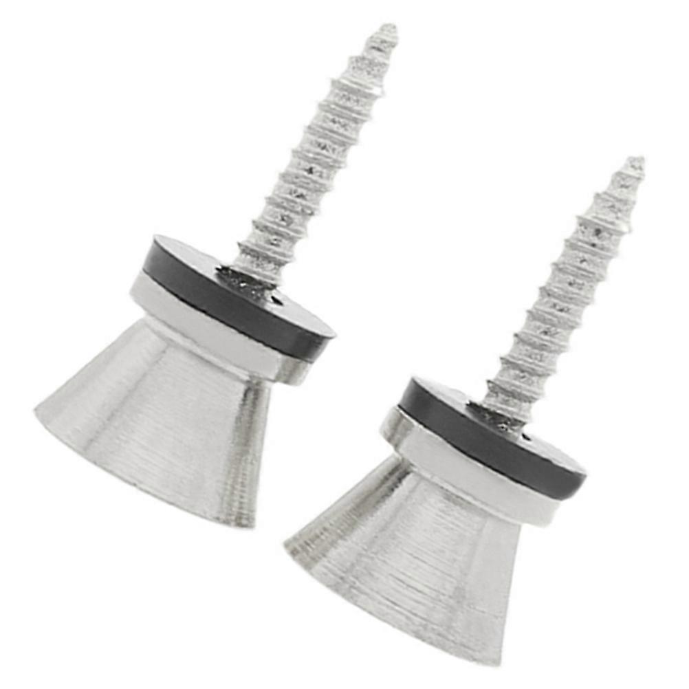 Metal Guitar Strap Locking Mechanism For Guitar Performance Easy To Use 2 Pairs