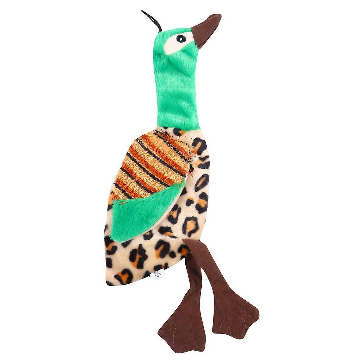 Funny Cat Toy Plush Bird Interactive Toy 2Pcs for Pet Animal Playtime