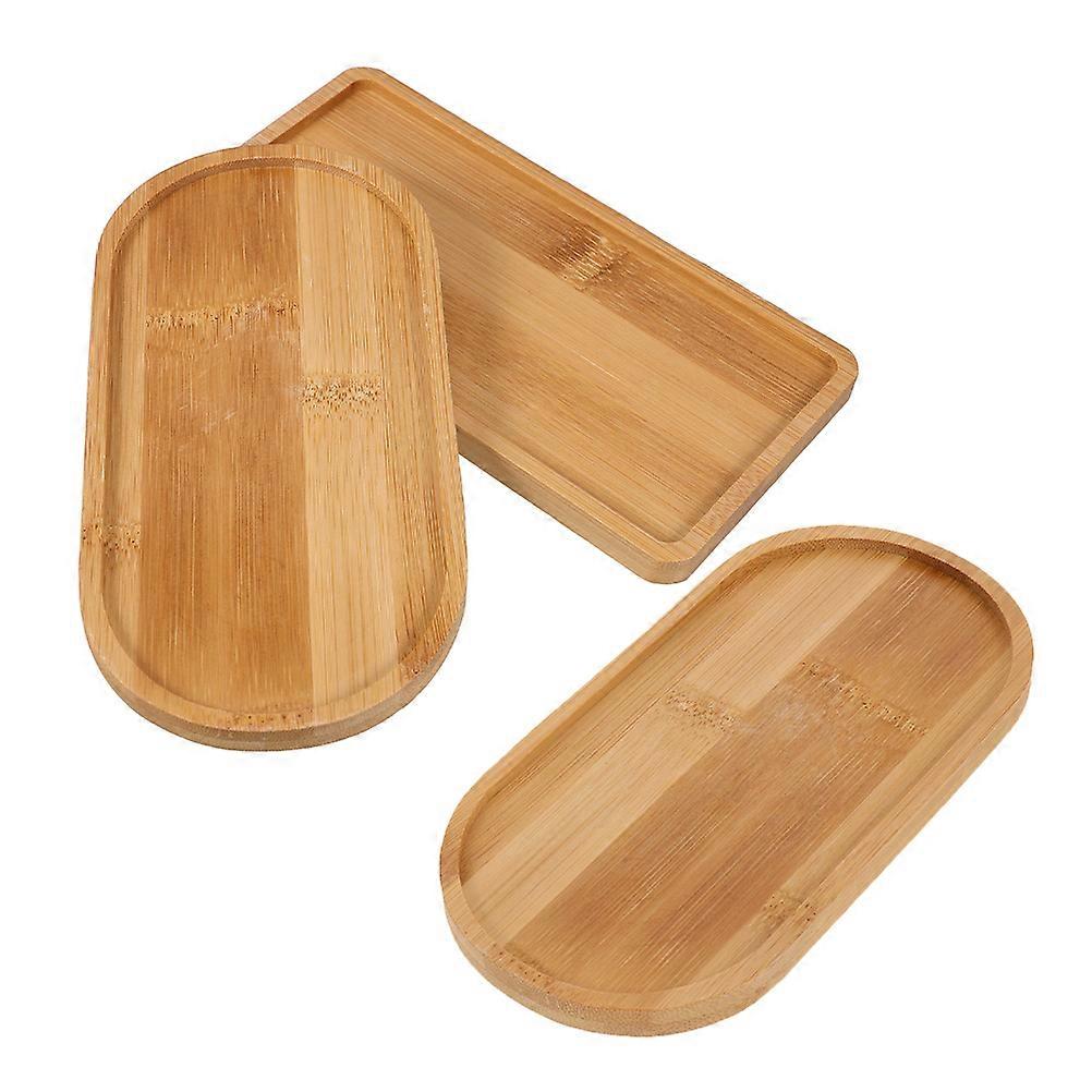 Serving Tray Rectangle Wood Tray for Serving 15Pcs Tea Coffee Snacks