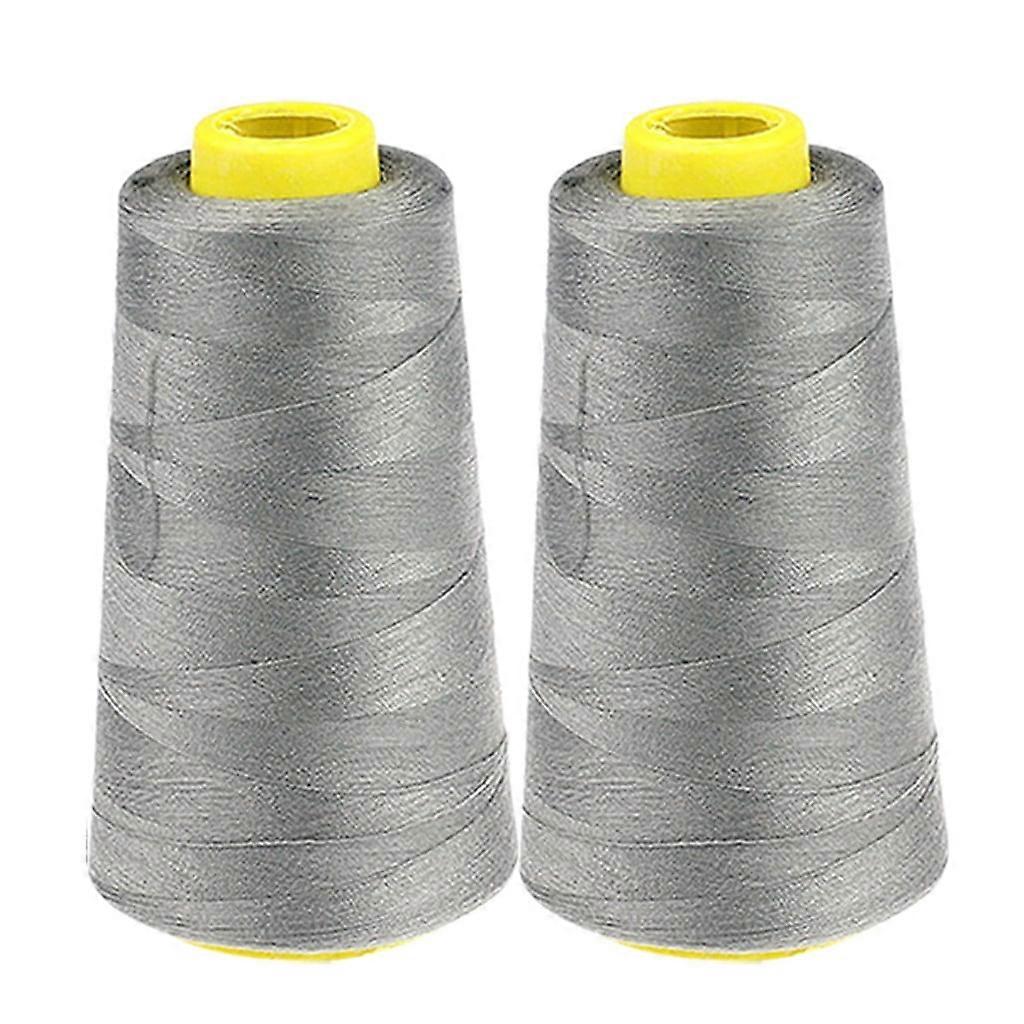 Household Color Polyester Sewing Thread Pagoda Thread 2PC 2300 Yards