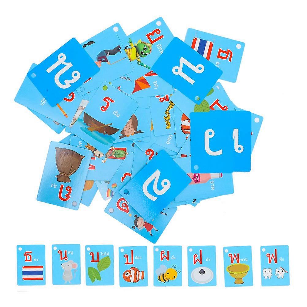 Thai Flash Cards Flashcards for Kids for Learning 4 Boxes Early Education