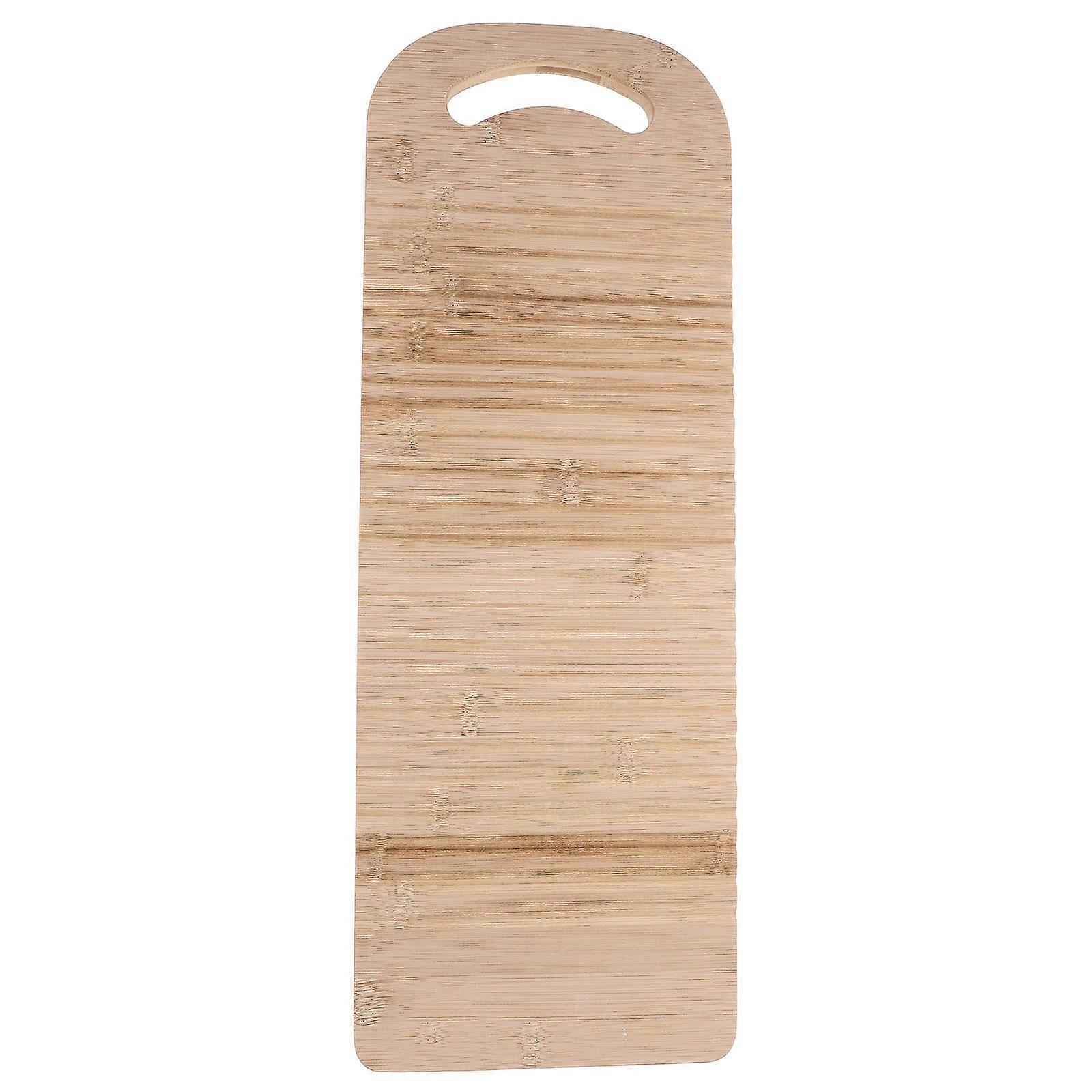 Non-Slip Bamboo Laundry Board For Home Use 50.00X18.00X1.50cm Practical 1Set