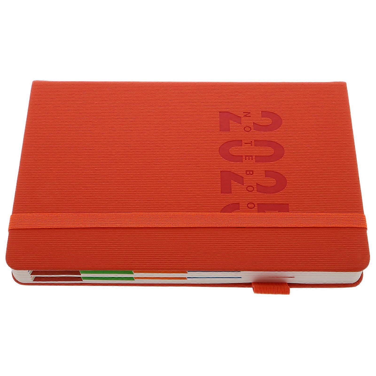Notebook Organizer 2025 Planner 3Pcs with Strap for Meetings and Daily Use