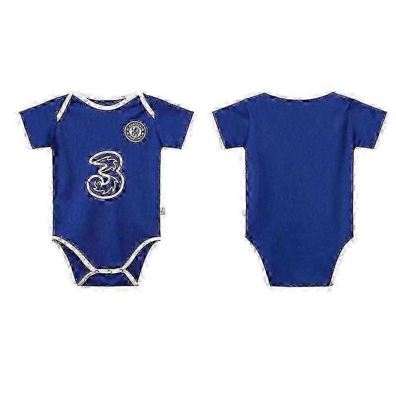 2022-2023ユニークな幼児ベビーサッカージャージー半袖ジャンプスーツ6-18ヶ月