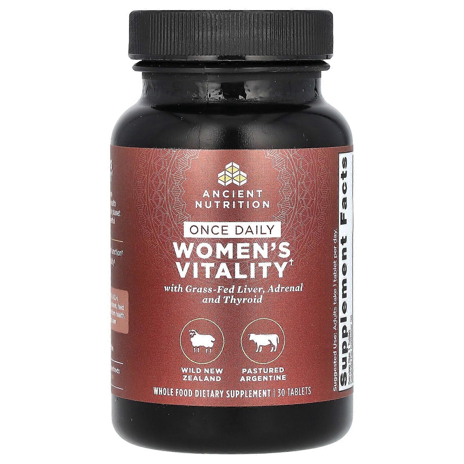Once Daily Women's Vitality, 30 Tablets