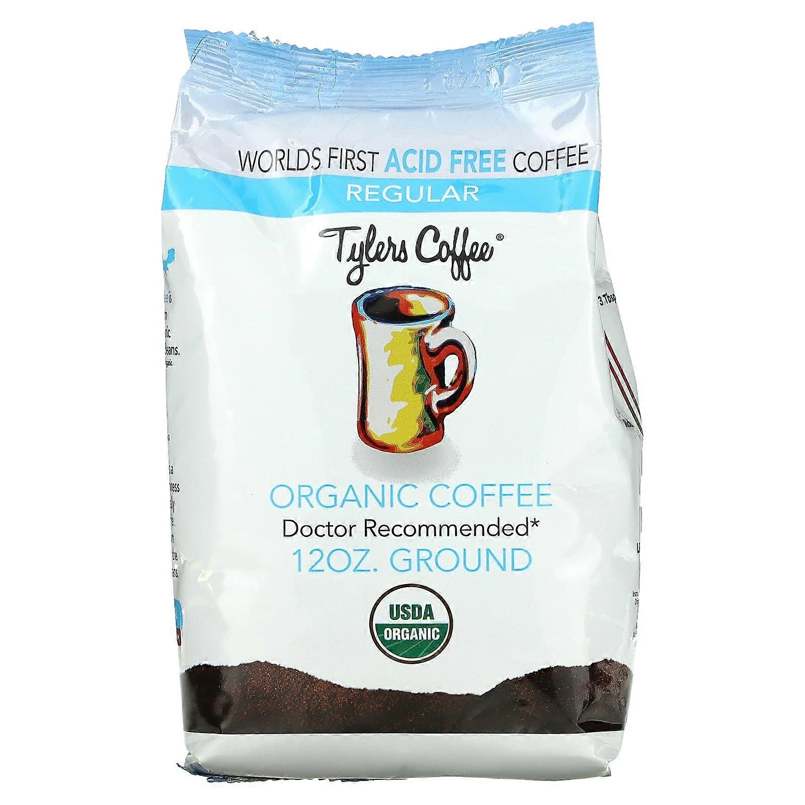 Organic Coffee, Ground, Regular, 12 oz
