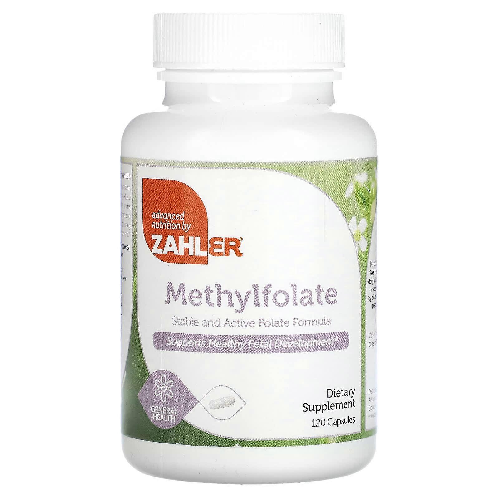 Methylfolate, Stable & Active Folate, Supports Healthy Fetal Development, 120 Capsules