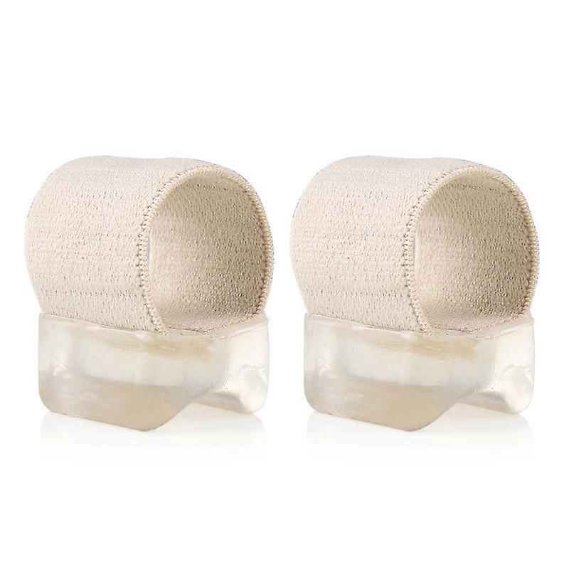 Pexmen 2/4/10Pcs Gel Toe Separators Bunion Corrector for Bunion Overlapping and Hammer Toe Relief with Toe Spacers Toe Tube